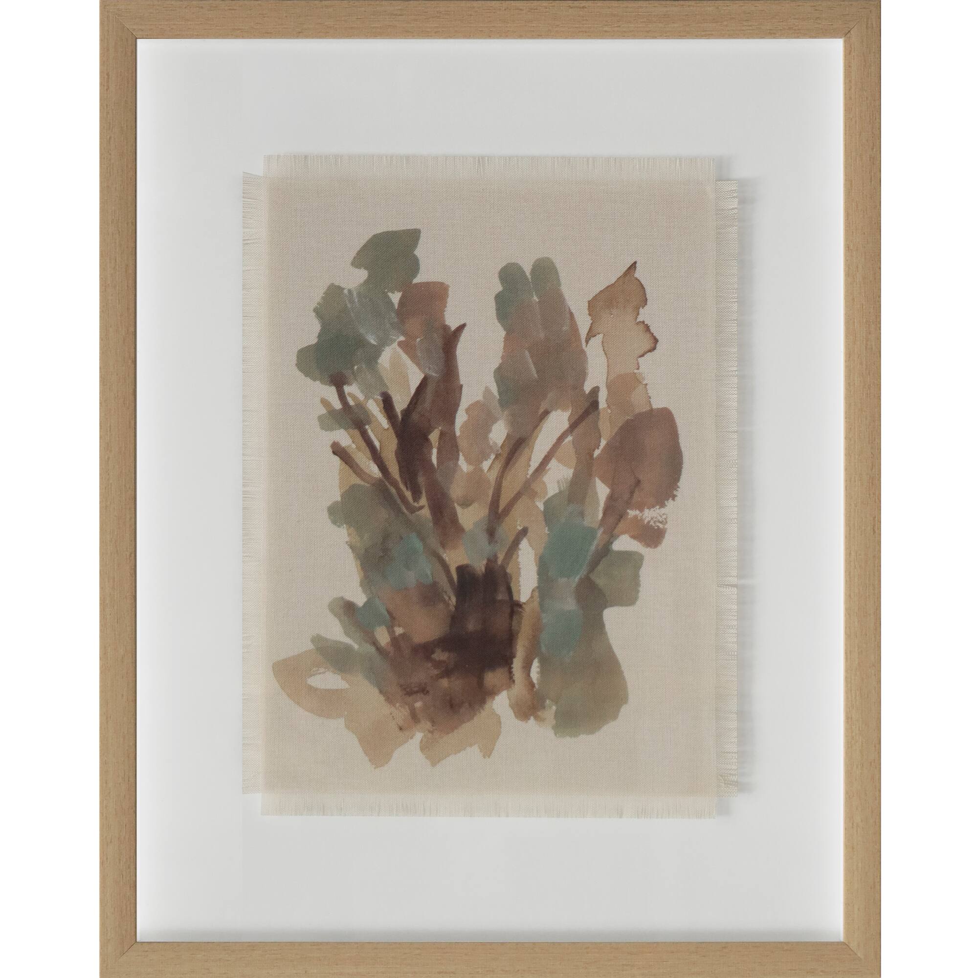 16" x 20" Brown Foliage Wall Décor by Ashland®